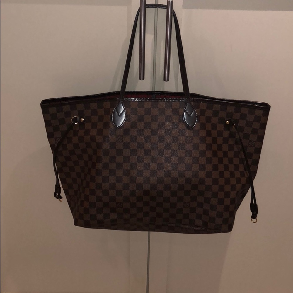 Authentic Louis Vuitton Neverfull GM - Damier Ebene Tote Bag from 2021